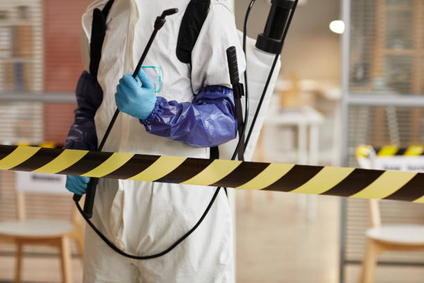 Professional Biohazard Cleanup technician working in Osceola, WI